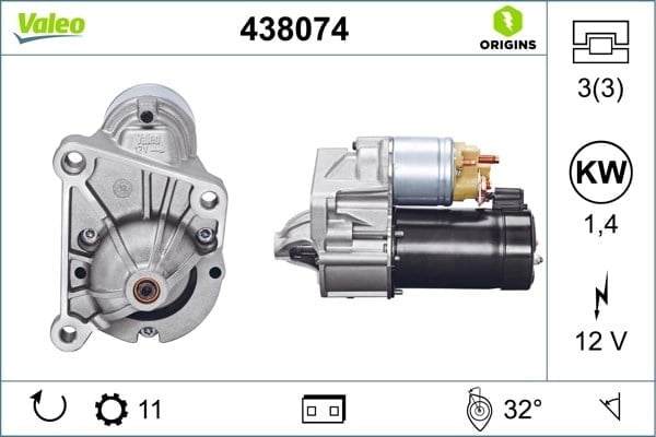 VALEO 438074 Marş Motoru 4400331 uygun fiyat hızlı kargo