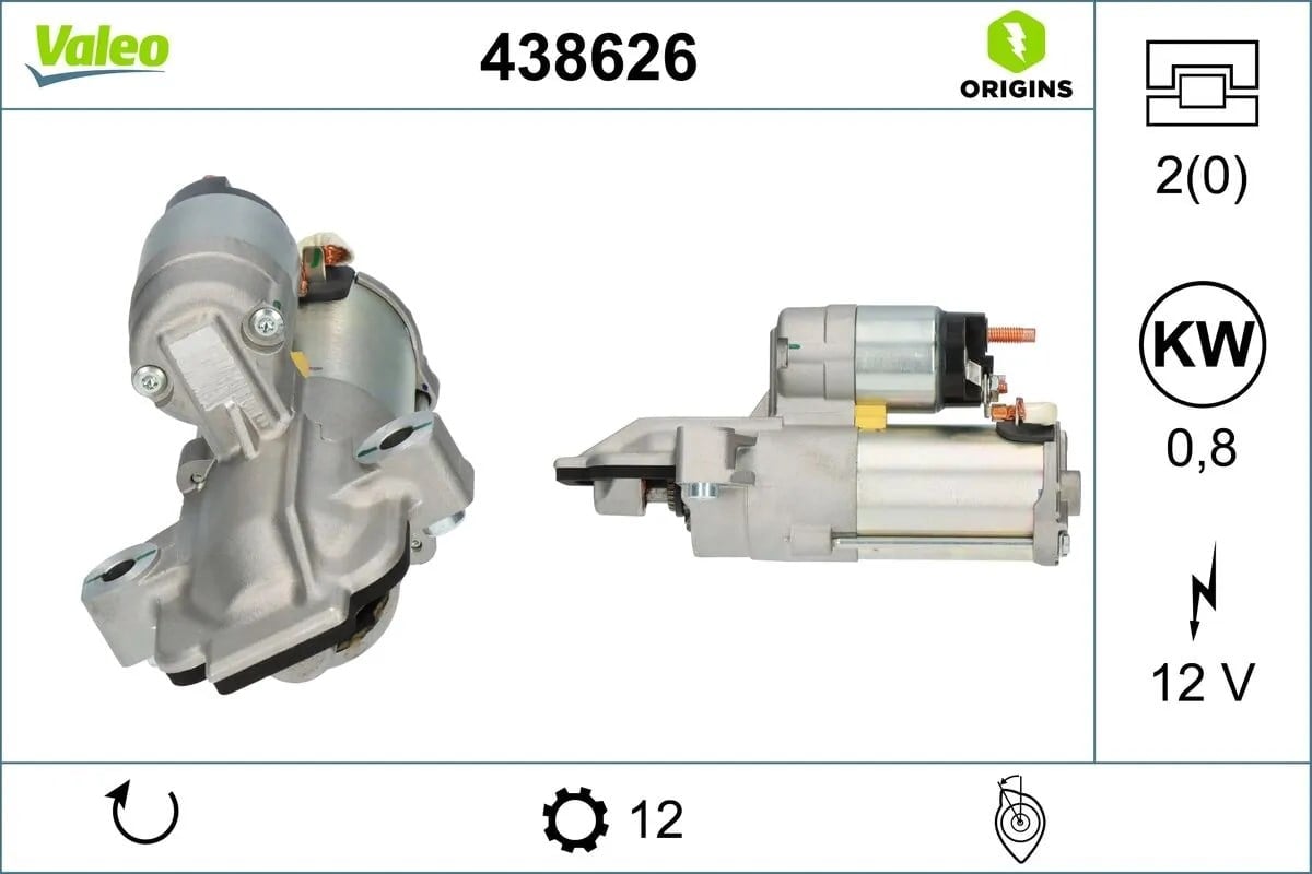 VALEO 438626 Marş Motoru 2198353 uygun fiyat hızlı kargo