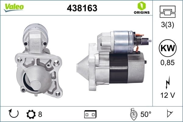 VALEO 438163 Marş Motoru 2330000QAX uygun fiyat hızlı kargo