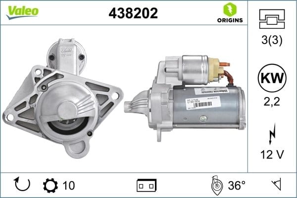 VALEO 438202 Marş Motoru 1202204 uygun fiyat hızlı kargo