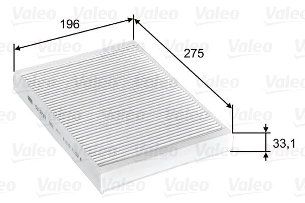 VALEO 715597 Polen Filtresi 1609999080 uygun fiyat hızlı kargo