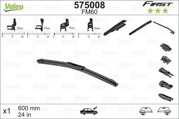 VALEO 575008 Silecek 2048201845 uygun fiyat hızlı kargo
