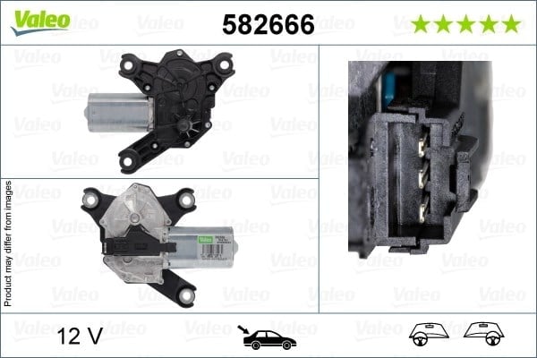 VALEO 582666 Silecek Motoru 1273424 uygun fiyat hızlı kargo