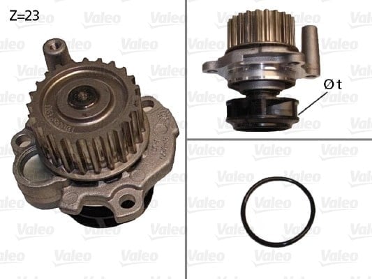VALEO 506532 Su Pompası Devirdaim 06A121011C uygun fiyat hızlı kargo