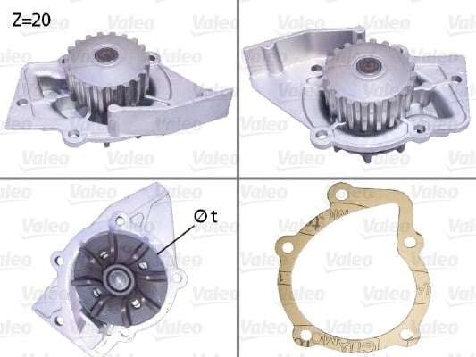 VALEO 506575 Su Pompası Devirdaim 1201C4 uygun fiyat hızlı kargo