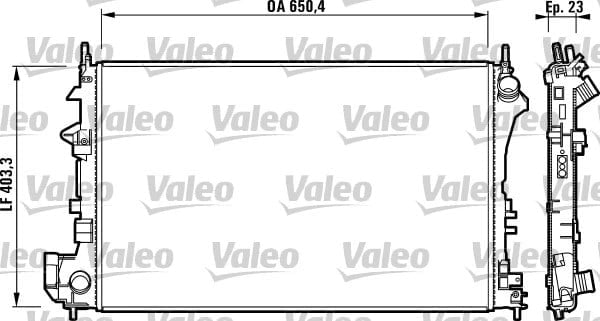 VALEO 732879 Su Radyatörü 1300244 uygun fiyat hızlı kargo