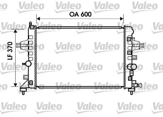 VALEO 734382 Su Radyatörü 1300266 uygun fiyat hızlı kargo
