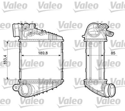 VALEO 817205 Turbo Radyatörü 1J0145803G uygun fiyat hızlı kargo
