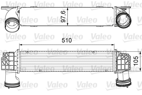 VALEO 818664 Turbo Radyatörü 17517789333 uygun fiyat hızlı kargo