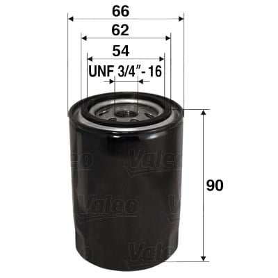 VALEO 586049 Yağ Filtresi 1520853J00 uygun fiyat hızlı kargo