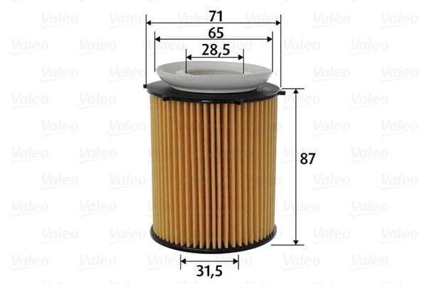 VALEO 586618 Yağ Filtresi 15208HG00D uygun fiyat hızlı kargo