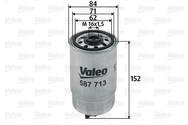 VALEO 587713 Yakıt Filtresi 0K2KB13480 uygun fiyat hızlı kargo