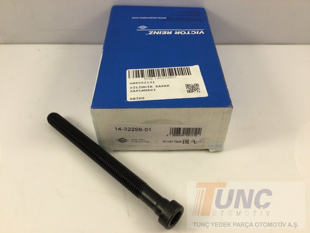 VICTOR REINZ 143229901 Silindir Kapak Saplaması WHT002131 uygun fiyat hızlı kargo