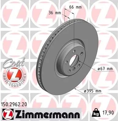 ZIMMERMANN 150 2962 20 Fren Diski 34116860919 uygun fiyat hızlı kargo