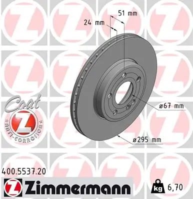 ZIMMERMANN 400553720 Fren Diski 2474210312 uygun fiyat hızlı kargo