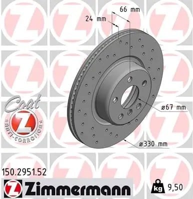 ZIMMERMANN 150295152 Fren Diski 34106865722 uygun fiyat hızlı kargo