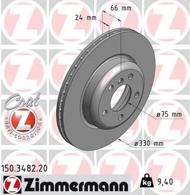 ZIMMERMANN 150 3482 20 Fren Diski 34106883506 uygun fiyat hızlı kargo