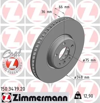 ZIMMERMANN 150 3479 20 Fren Diski 34116785670 uygun fiyat hızlı kargo