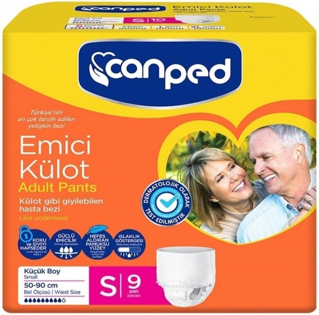Canped Emici Külot 9'lu S