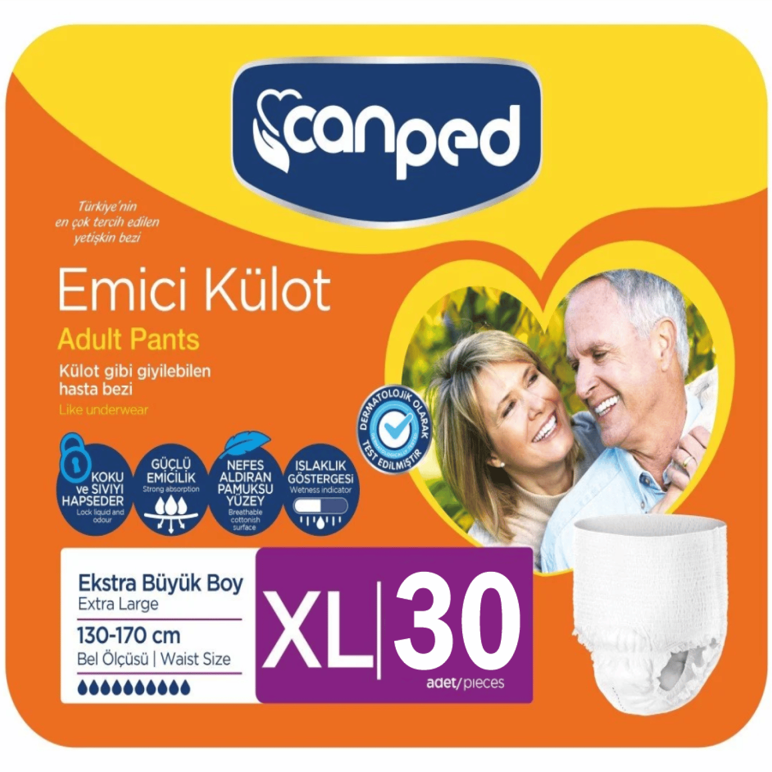 Canped Emici Külot XL 30 LU