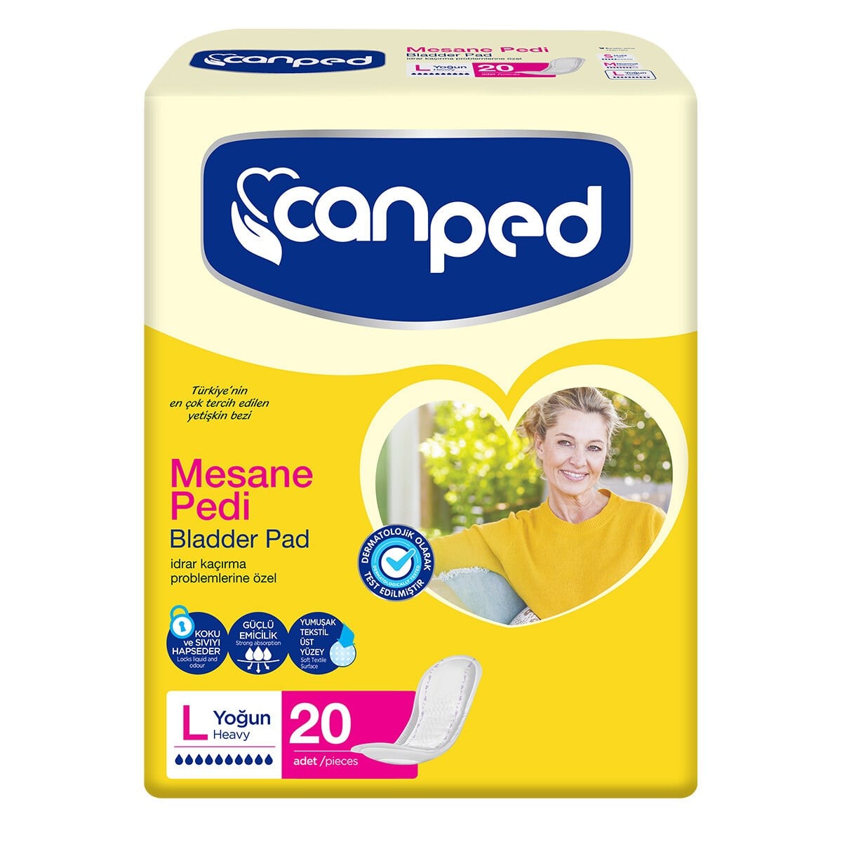 Canped Mesane Pedi L 20'li