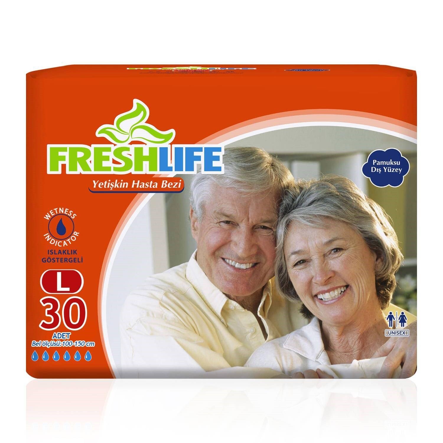 Freshlife Belbantlı BÜYÜK BOY-L Hasta Bezi 30'lu 