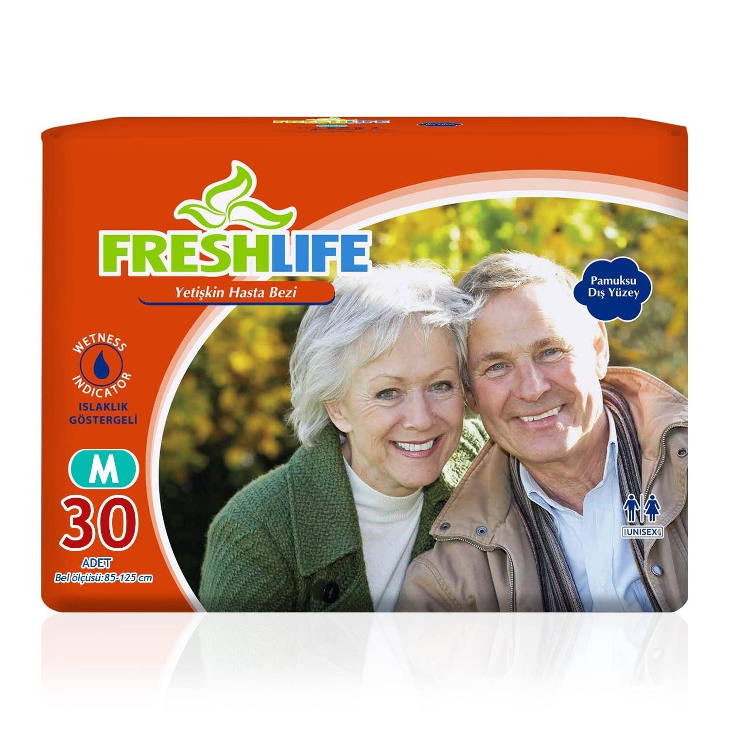 Freshlife Belbantlı ORTA BOY-M Hasta Bezi 30'lu