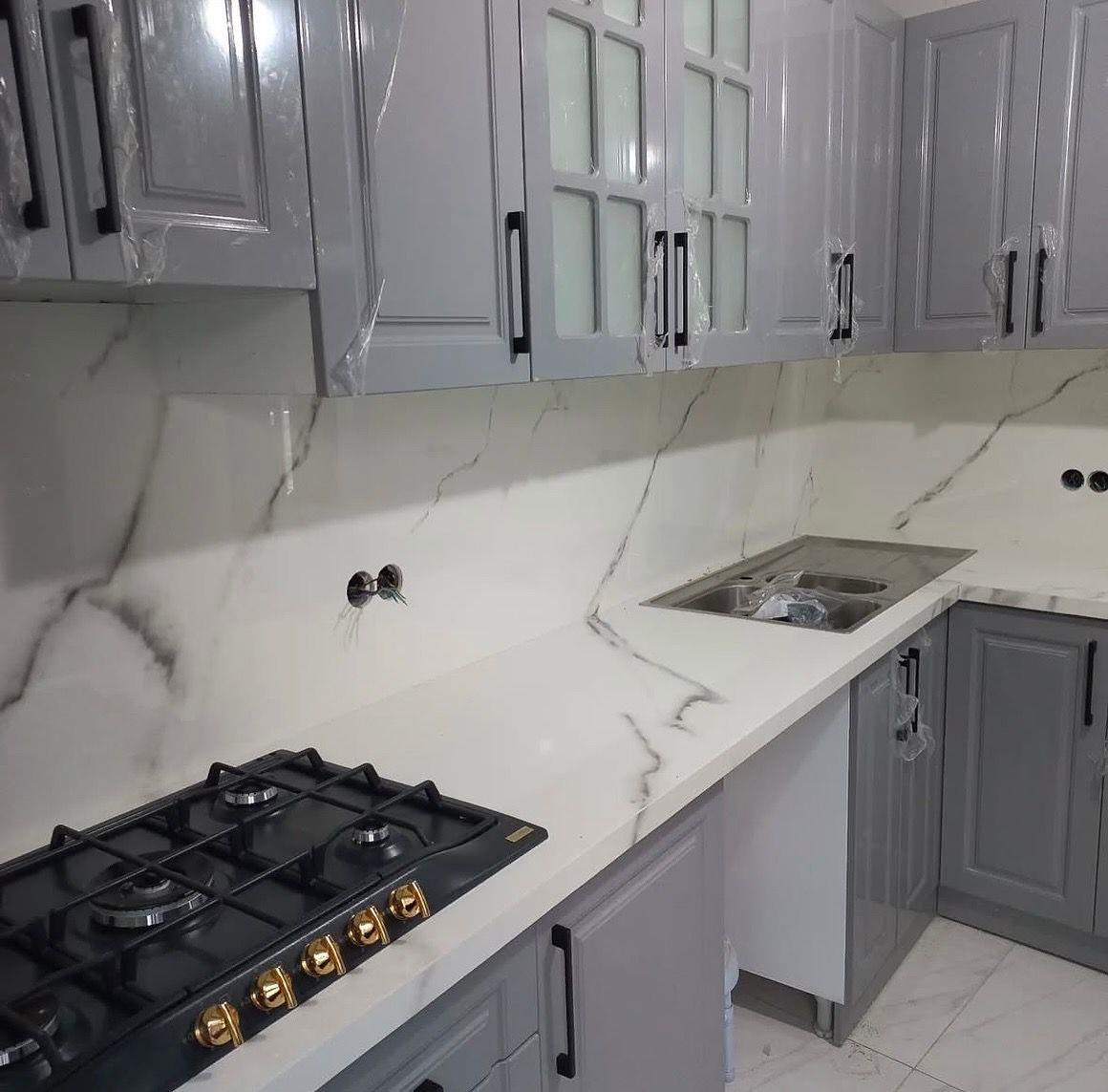 Elbey mebran kapak mutfak dolabı