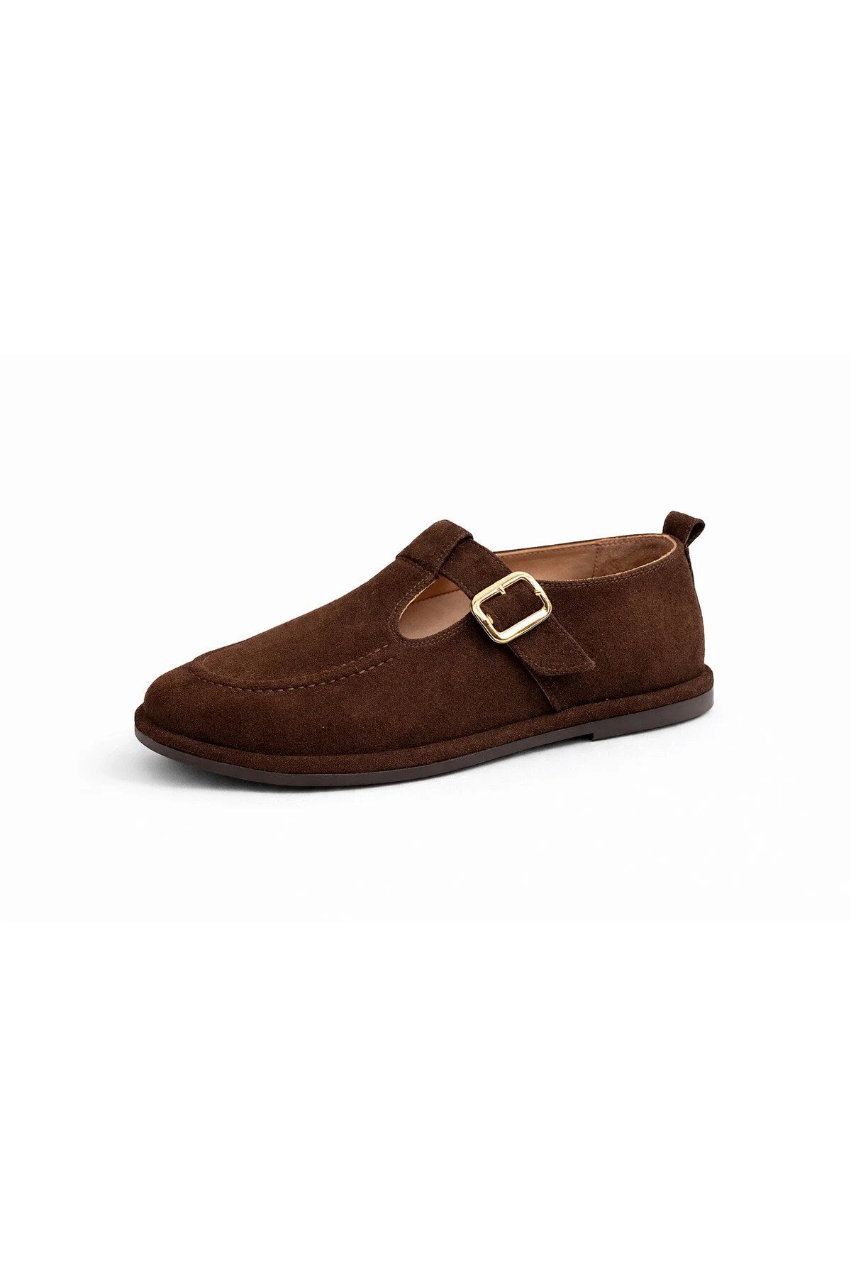 Karvenshoes Haki̇ki̇ Kahverengi̇ Süet Ayakkabi 4403