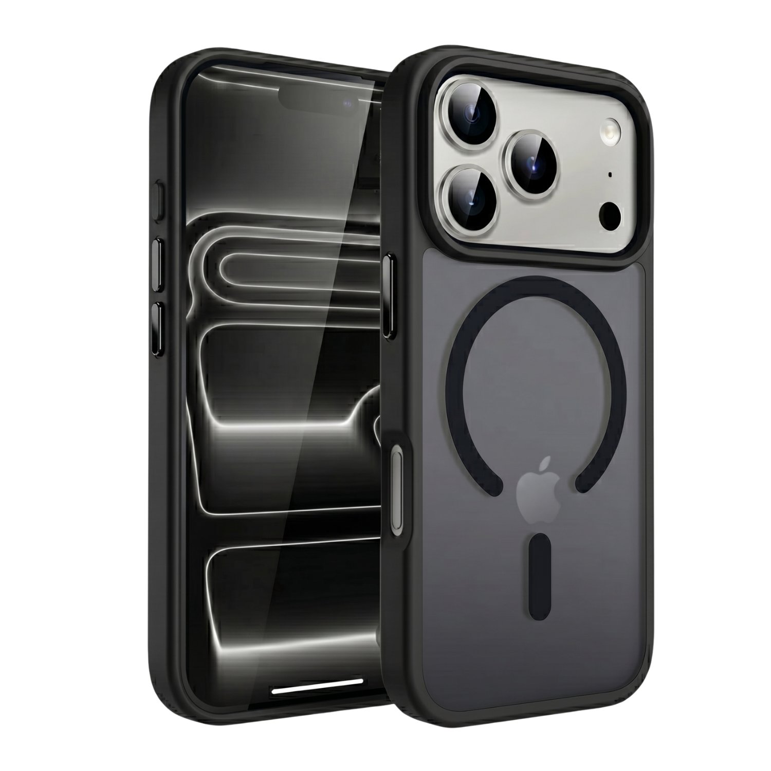 PS iPhone 17 Pro Max Mist Serisi Magsafe Kılıf - Siyah