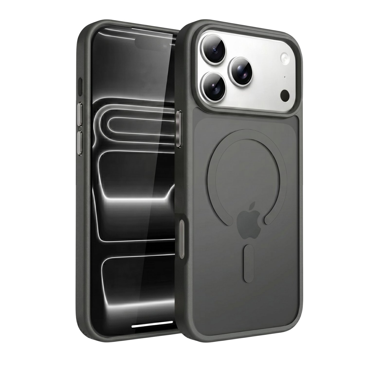 PS iPhone 17 Pro Max Mist Serisi Magsafe Kılıf - Gri