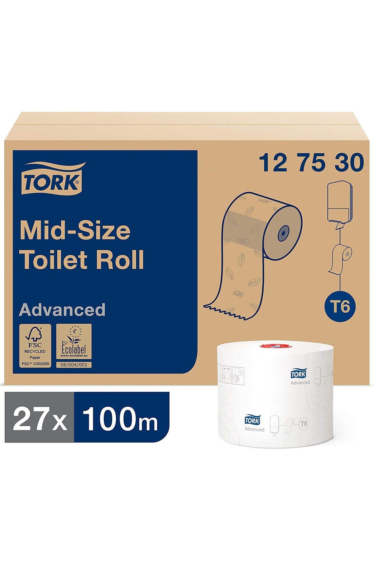 Çift Rulo Gelişmiş Tuvalet Kağıdı 100m (KOLİ IÇİ 27 RULO, ÇİFT KATLI)