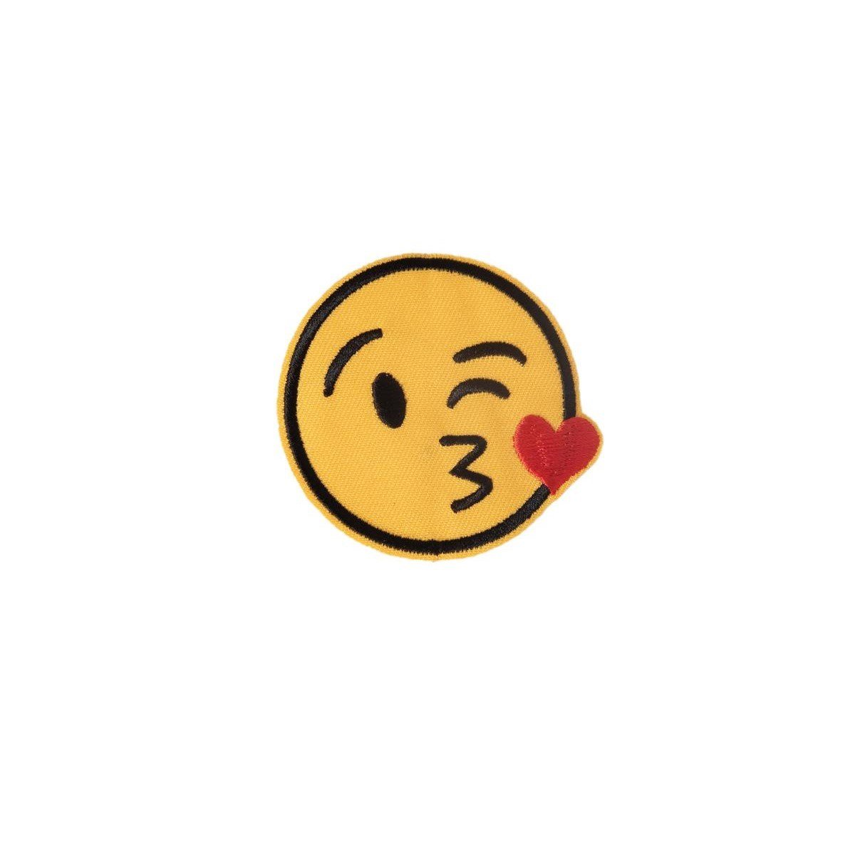 EMOJI PATCH - Wink-Göz Kırpma Desen Yapışkanlı Yama