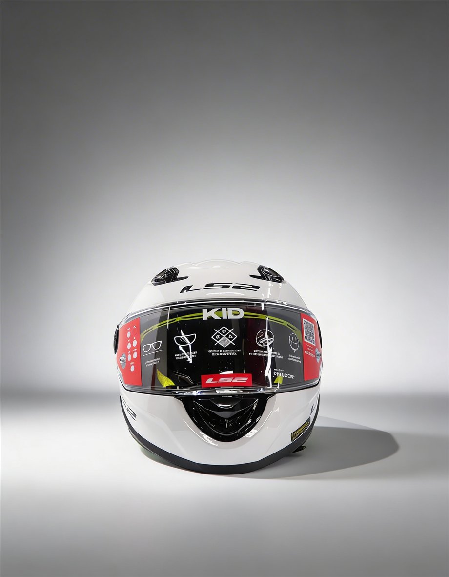 LS2 KID BEYAZ ÇOCUK KASK-90510649