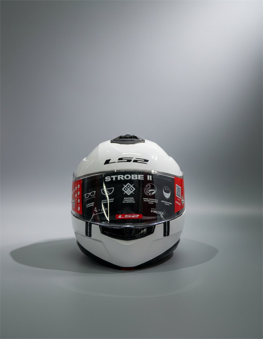 LS2 STROBE 2 BEYAZ KASK-00000018