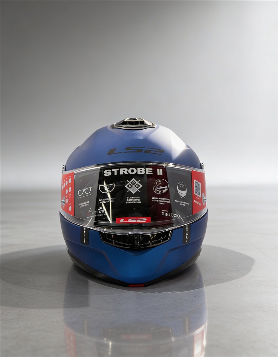 LS2 STROBE 2 MAT NAVY MAVİ KASK-90514142