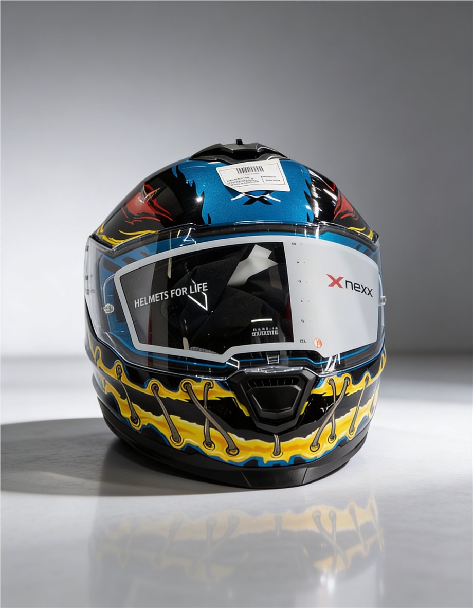 NEXX Y.100R NIGHT RIDER SKY MAVİ KASK-90504938