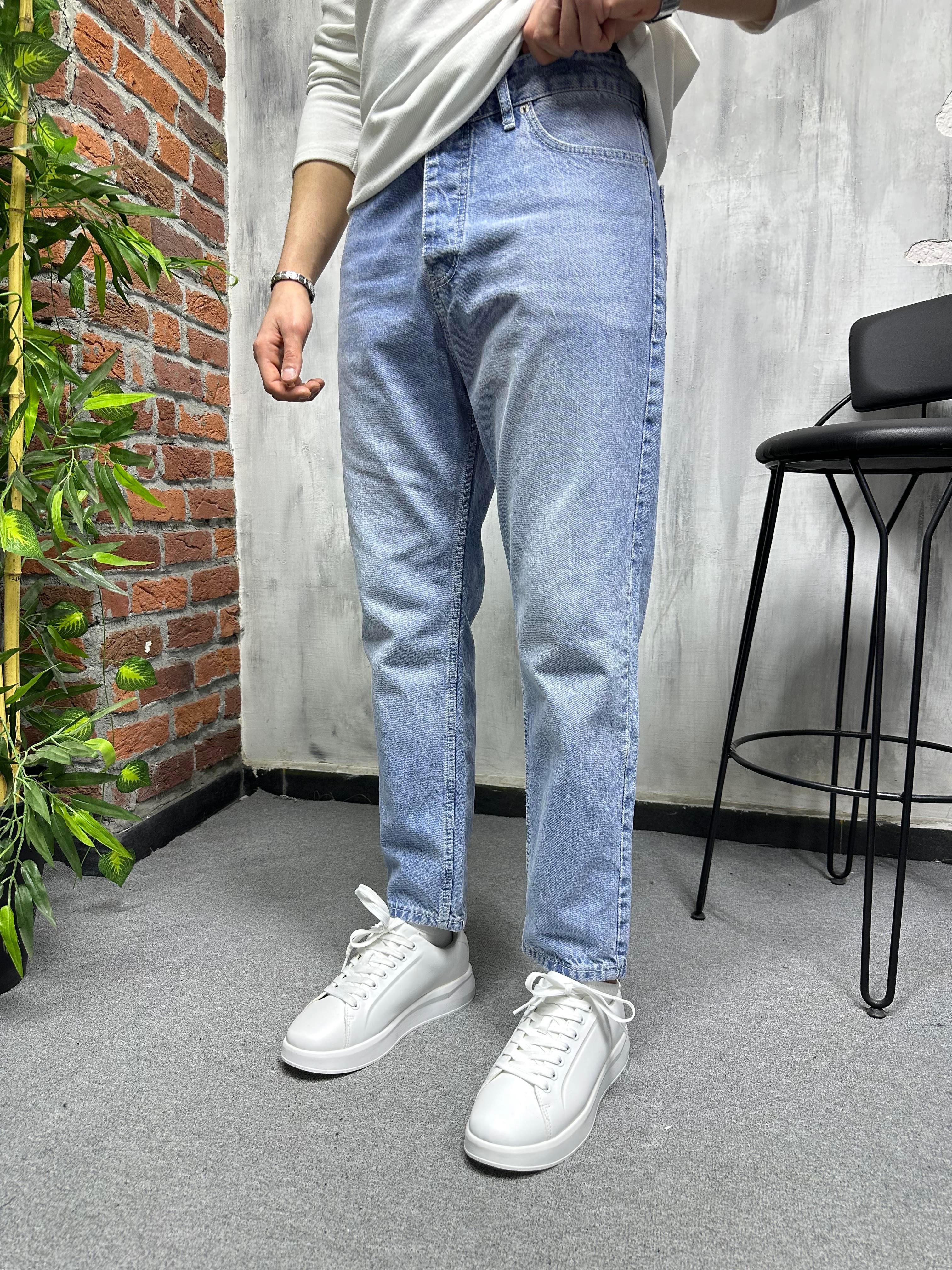 Boyfrend Kot Pantolon Mavi