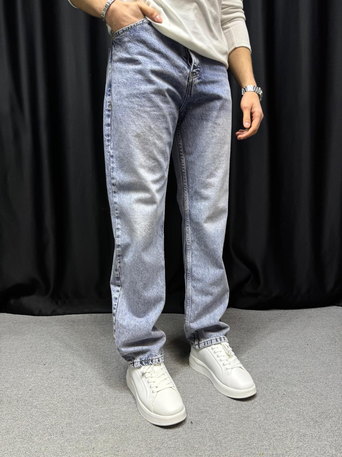 Regular Kalıp Jean Mavi