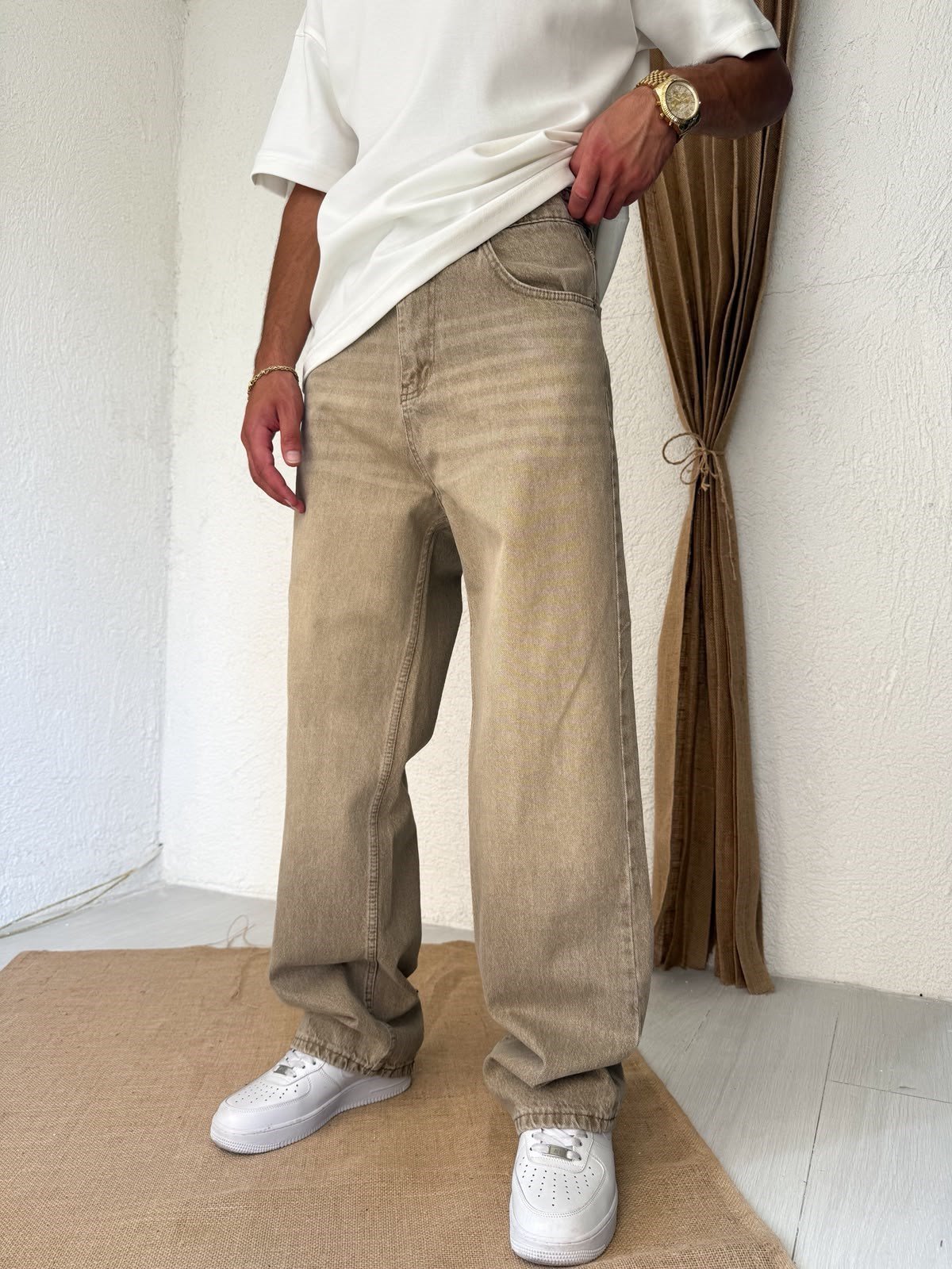 Asit Yıkamalı Relax Baggy