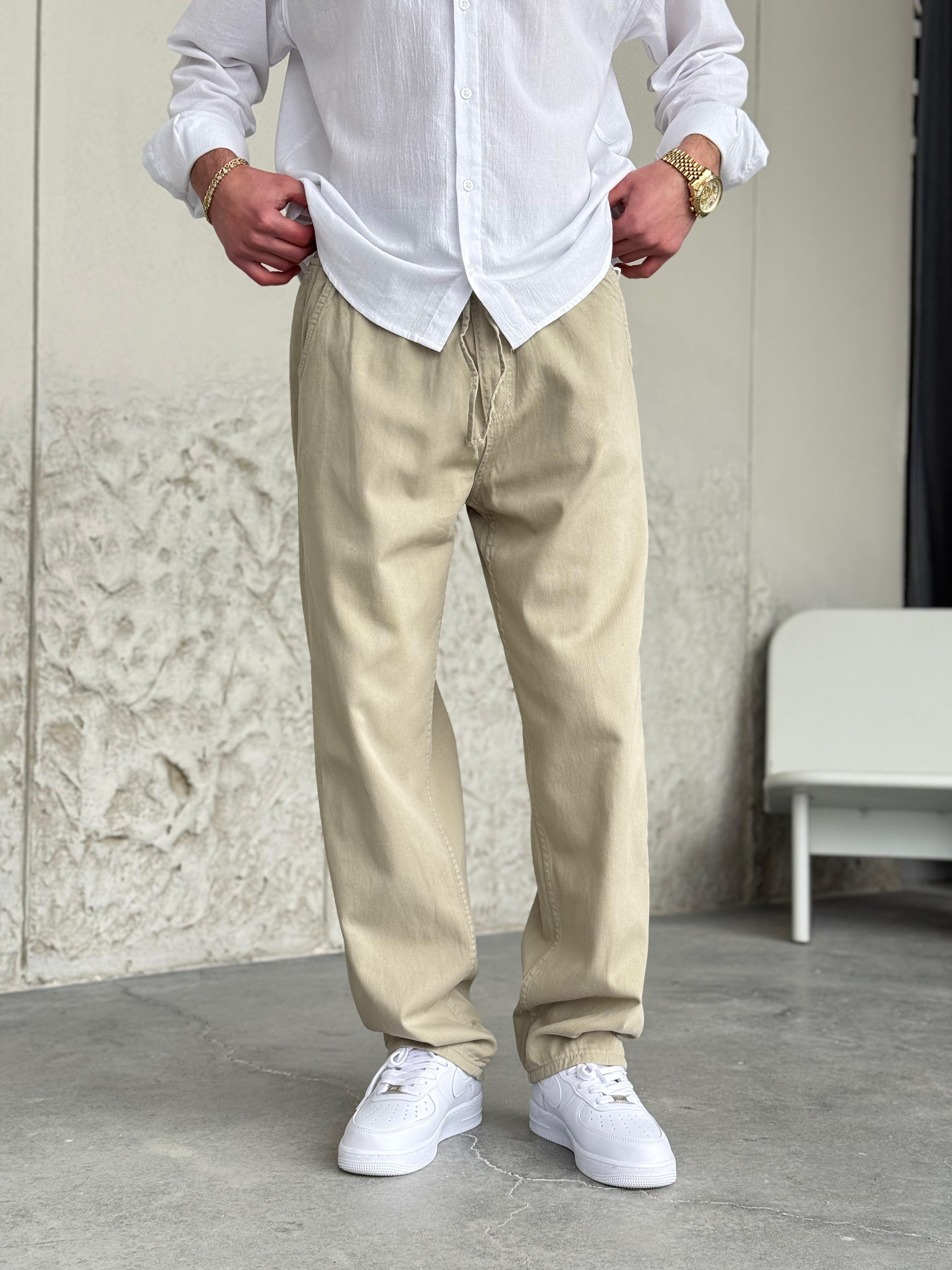 Bel Lastik İpli Jogger Mint Yeşili  Pantolon