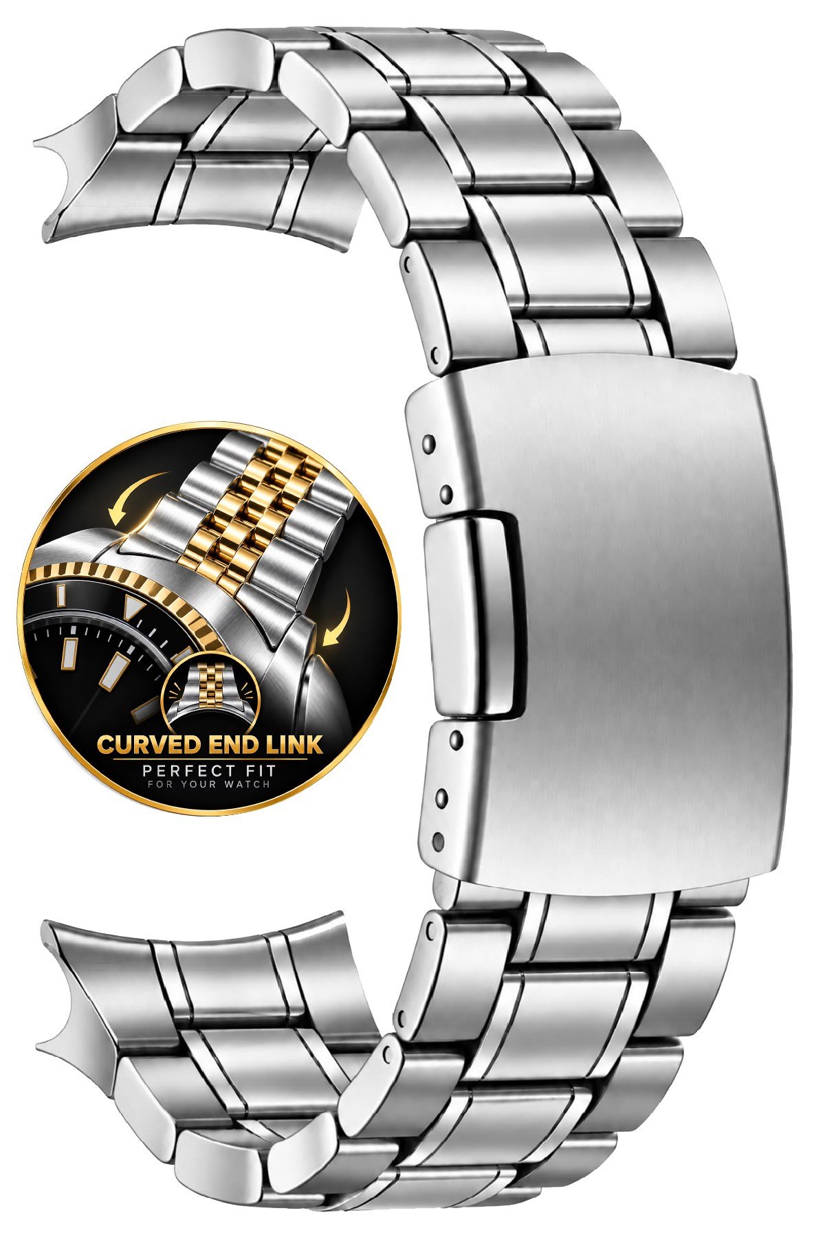 Metal Watch Band Strap M16CCE
