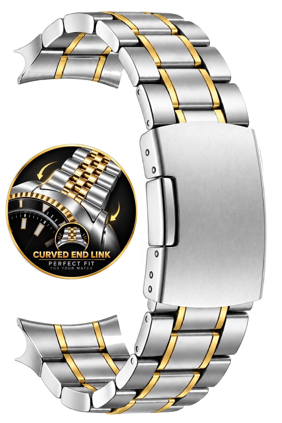 Metal Watch Band Strap M16CCE