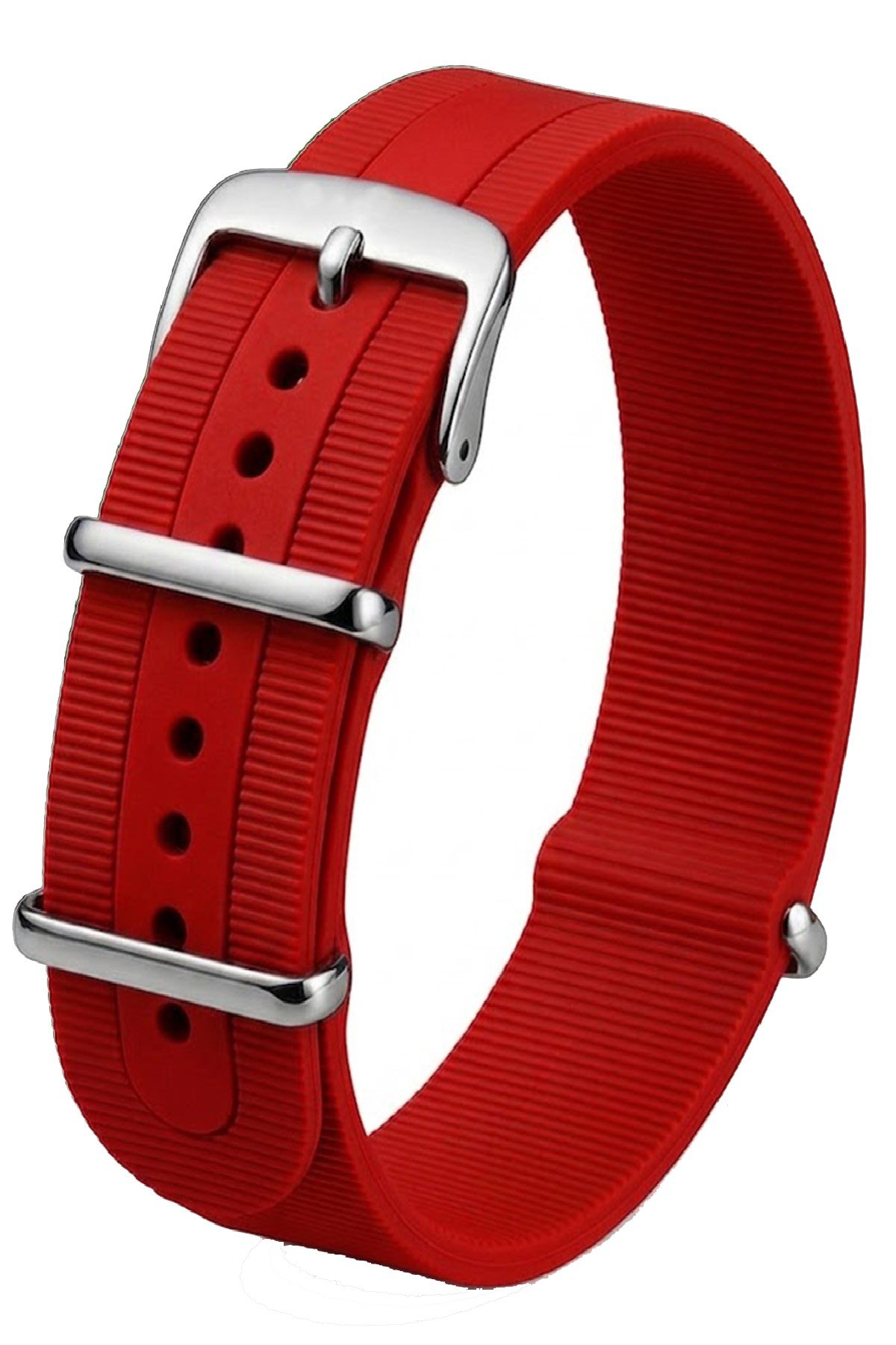 Silicone Nato Watch Band Strap N02SN