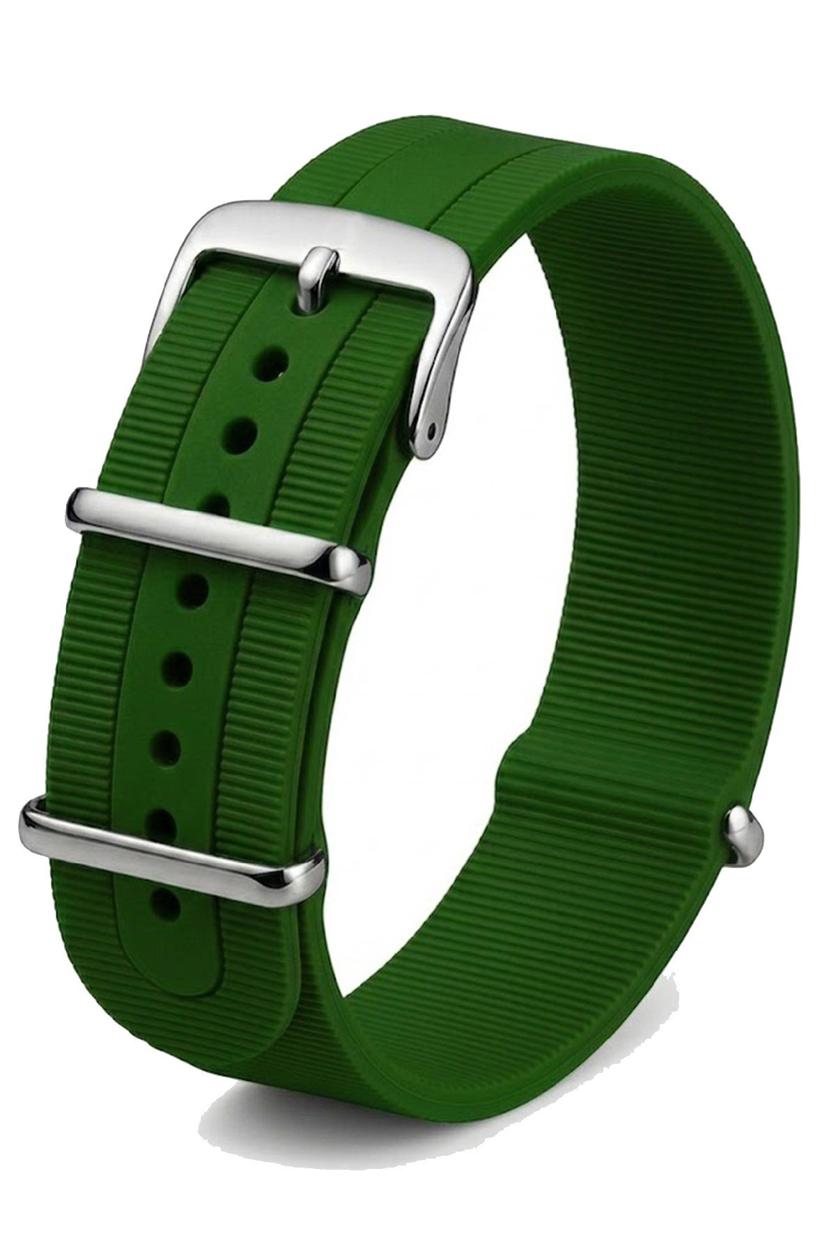 Silicone Nato Watch Band Strap N02SN