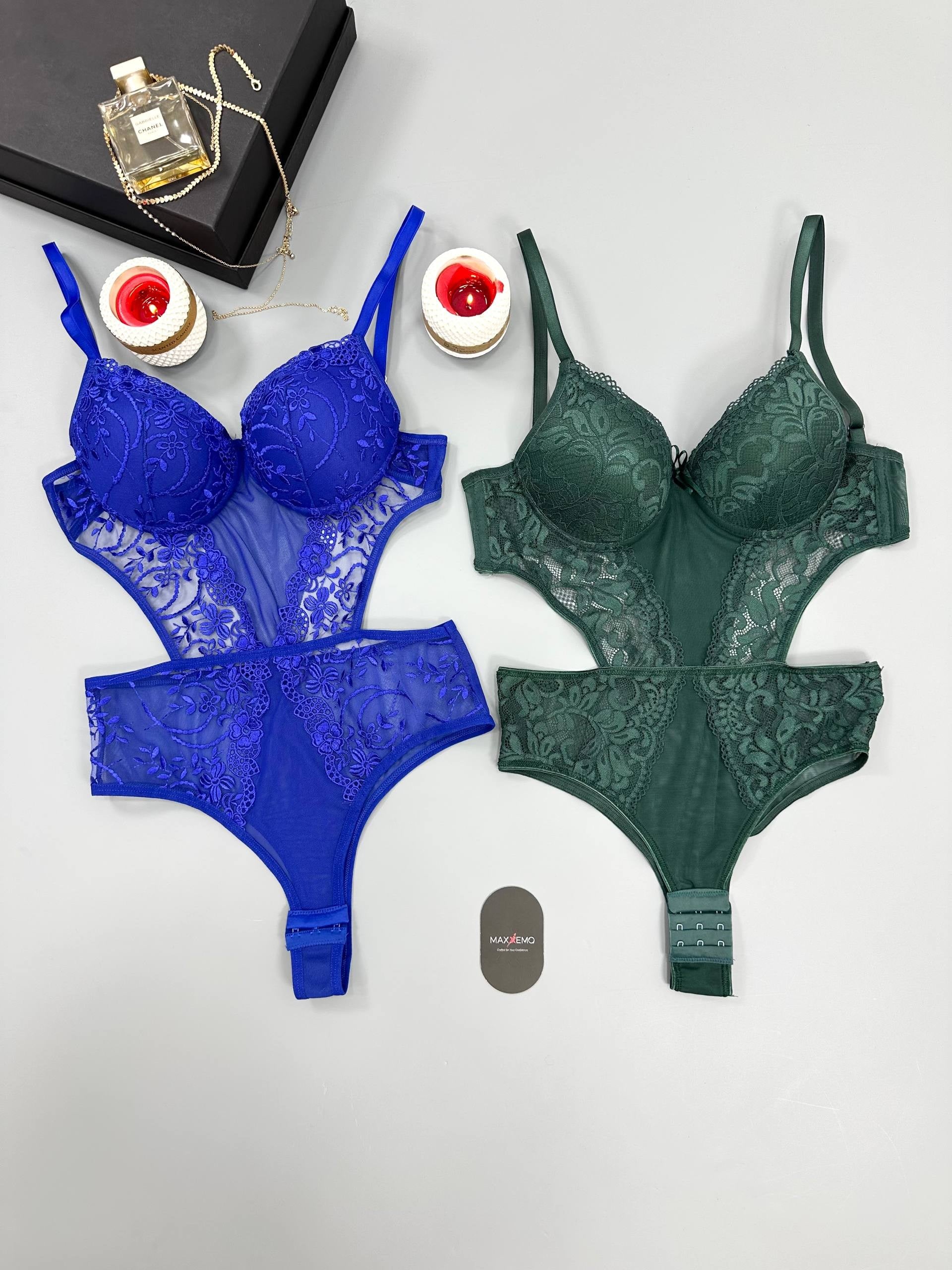 Nova Contrast Destekli 2'li Bodysuit Takım