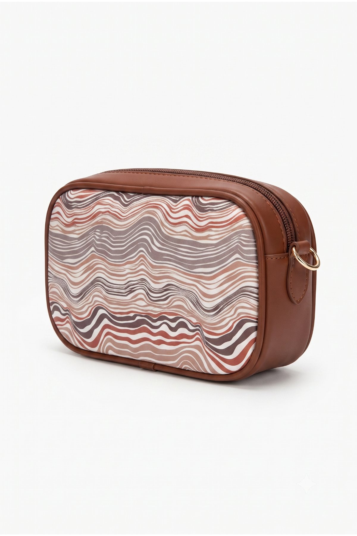 Duki Daso Deve Tüyü Modern Tasarım Çapraz Askılı Kadın Omuz Çantası | SUMMER MT1616 DEVE TÜYÜ