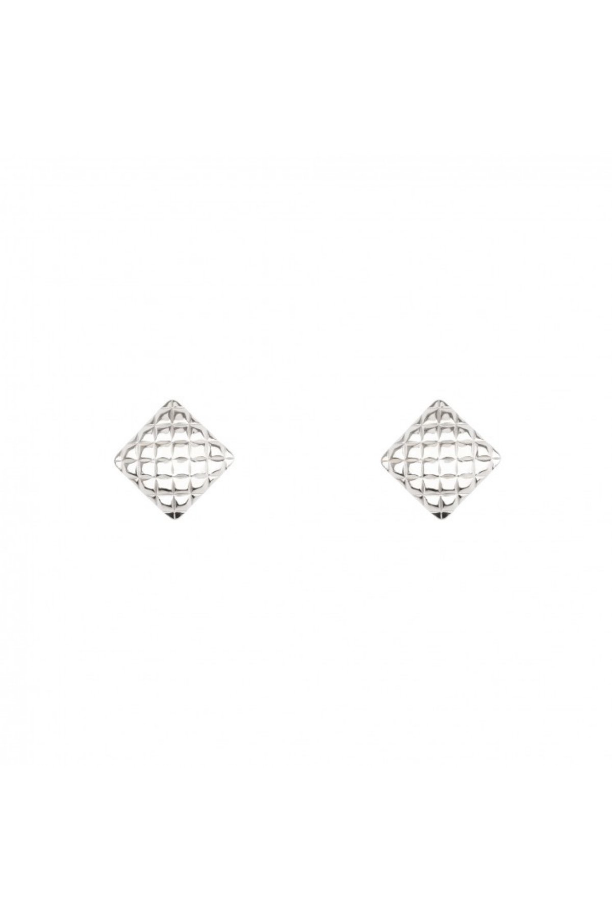 Modern Geometrik Şekilli Gümüş Küpe | Gümüş  JS12966