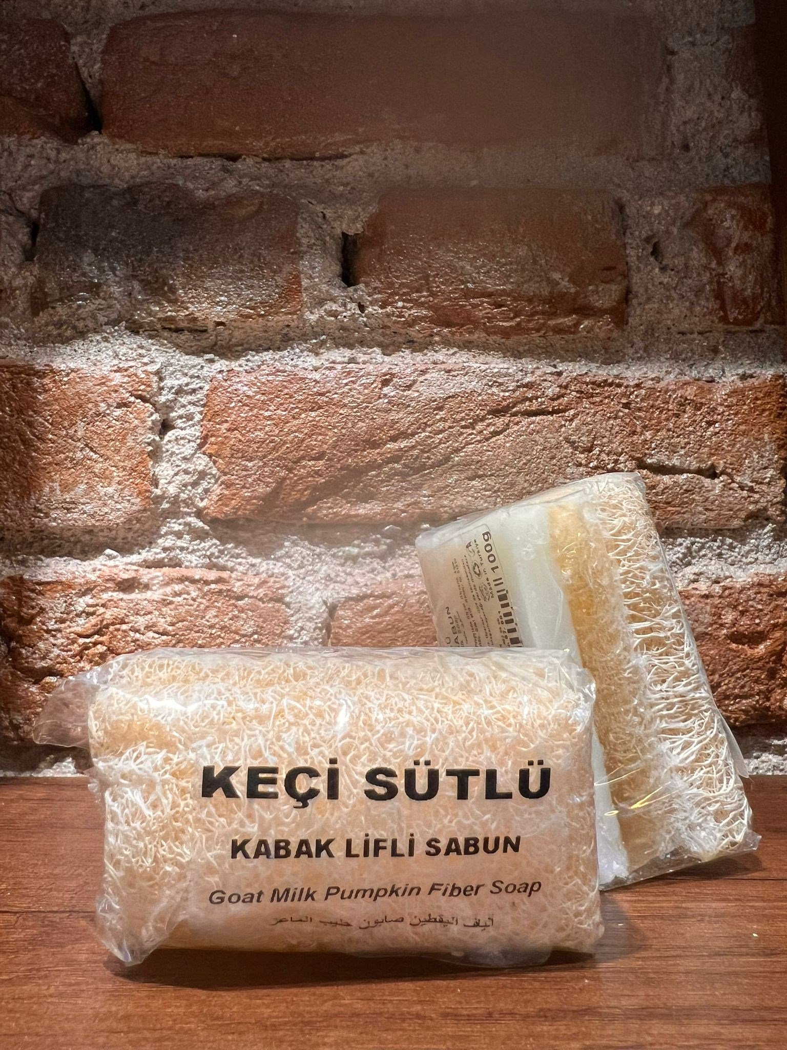 Keçi Sütlü Kabak Lifli Sabun