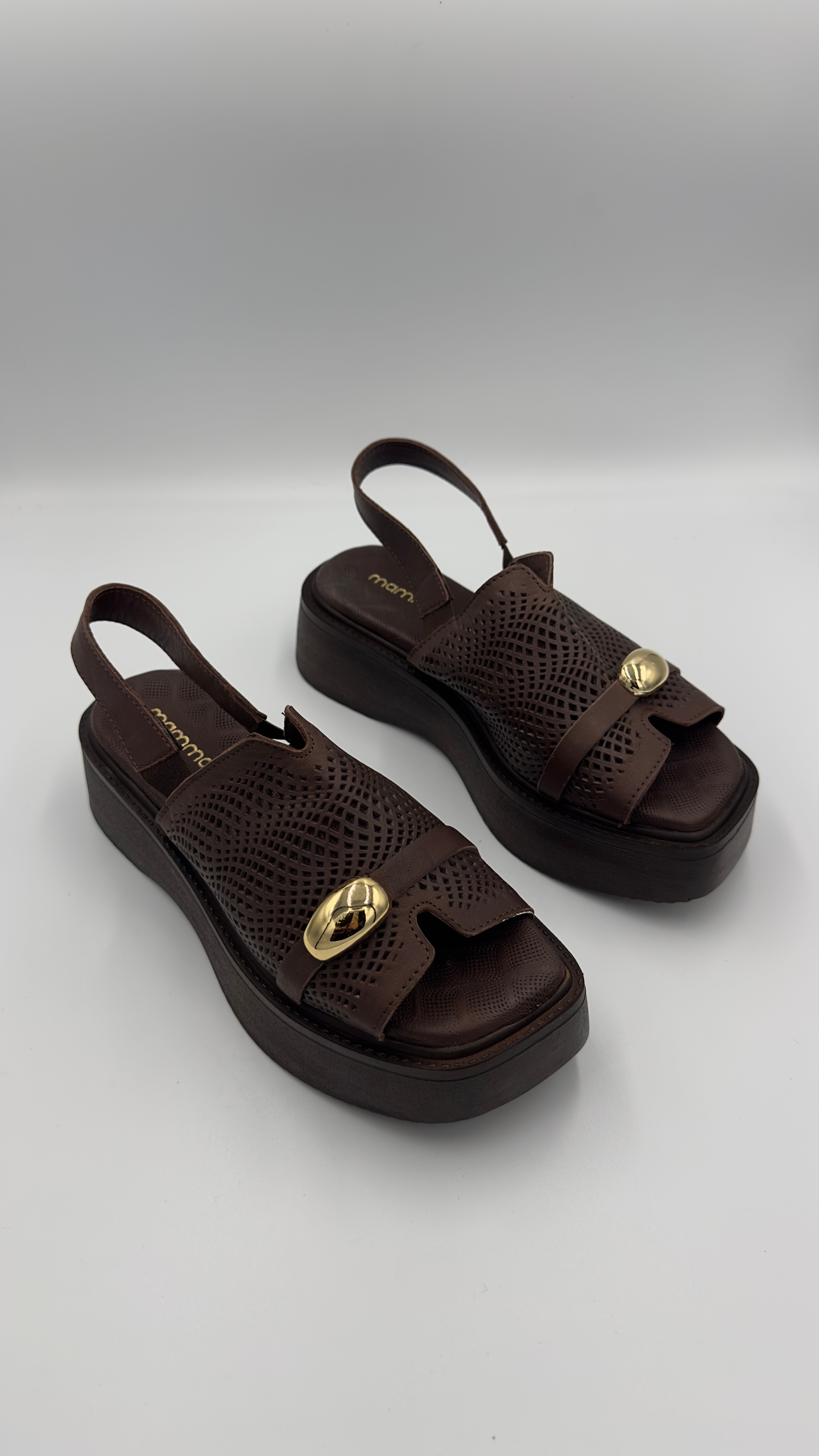 Mamamia  Kahve Tokalı Sandalet